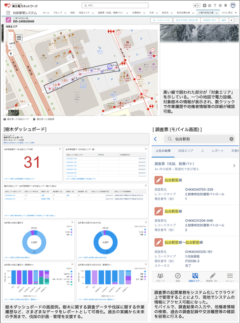 東北電力ネットワーク、SalesforceとArcGISで伐採管理業務のデータ活用基盤整備