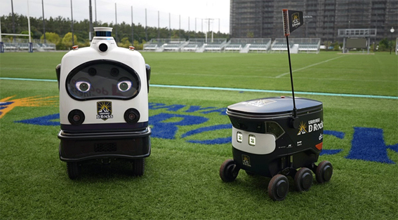 NTT Sports X、自動走行ロボットで施設管理・運営を効率化　NTT Comと共同で