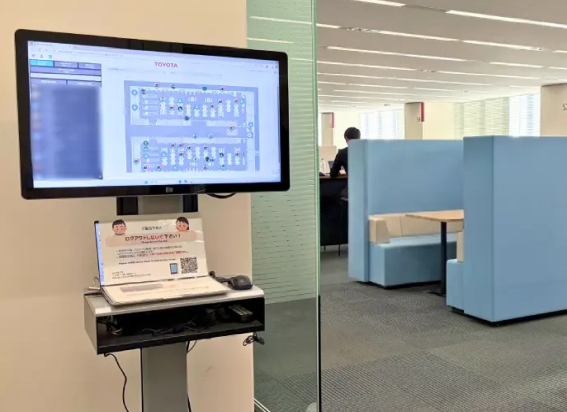 トヨタ自動車、位置情報活用でフリーアドレスの課題解消　利用者は導入時の10倍に