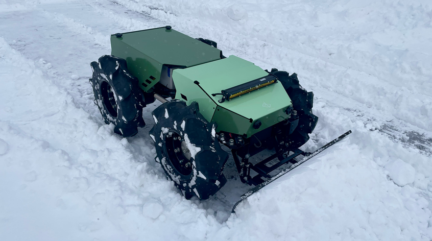 ENEOSグローブガスターミナル、除雪ドローンで冬季作業の安全確保と負担軽減へ